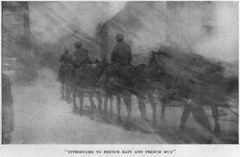 &ldquo;Introduced to French Rain and French Mud&rdquo;