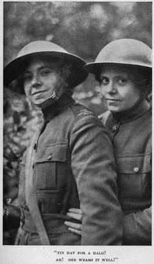 &ldquo;Tin hat for a halo!/Ah! She wears it well!&rdquo;